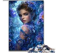 Puzzle da 1000 pezzi per adulti,raffigurante una bella donna,realizzato in cartone,regalo perfetto per bambini dai 14 anni in su,38x26cm,divertente lavoretto per la famiglia