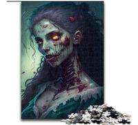 Puzzle da 1000 pezzi per adulti,raffigurante una donna non morta magica,in legno,perfetto come regalo di Natale e Capodanno,regalo di Natale 50x75cm per feste,compleanni e serate di gioco in famiglia