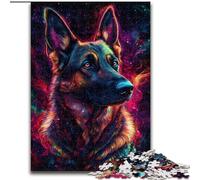 Puzzle da 1000 pezzi per adulti raffigurante una giraffa nella galassia, adatto a bambini dai 14 anni in su, ideale come regalo per tutta la famiglia (50x75cm)