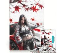 Puzzle da 1000 pezzi per adulti raffigurante una ragazza giapponese tradizionale un gioco rompicapo ideale per tutta la famiglia compleanno e Natale 38x52cm