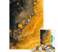 Puzzle da 1000 pezzi per adulti raffigurante Venere e le sue pianure vulcaniche Un gioco avvincente che stimola la pazienza un'attività educativa per tutta la famiglia e un regalo artistico (50x75cm)