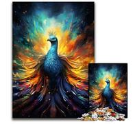Puzzle da 1000 pezzi per adulti raffiguranti fenice color fuoco gioco interattivo per famiglie fai da te decorazione per la casa sfida mentale regalo 1000 pezzi (75x50 cm)