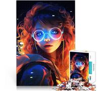 Puzzle da 1000 pezzi per adulti Ragazza anime Aiuta il cervello ad allenare i giocattoli che creano dipendenza per coltivare la pazienza Buon regalo 75x50cm
