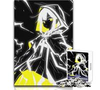 Puzzle da 1000 pezzi per adulti Ragazza anime con aura di fulmine Rilassati durante il tempo libero Taglio netto senza soluzione di continuità Interlock Toy Dimensioni 38x26cm