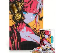 Puzzle da 1000 pezzi per adulti, ragazza anime con le ali, gioco per famiglie, impegnativo da completare, per rafforzare l'amore tra le coppie 50x75cm