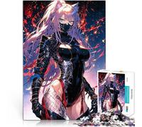 Puzzle da 1000 pezzi per adulti Ragazza anime Giocattoli che creano dipendenza e sfidano l'intelligenza del cervello Un'opera d'arte 38x26cm
