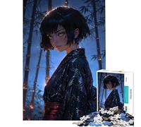 Puzzle da 1000 pezzi per adulti ragazza anime | Spirito della foresta mistica sfida per l'intelligenza giocattolo avvincente giochi divertenti attività per la famiglia regalo di Babbo Natale segreto