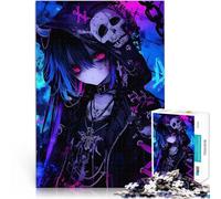 Puzzle da 1000 pezzi per adulti Ragazza demone gotica Antistress Vacanza in patria Uccidere il tempo Gioco educativo per compleanno e Natale 52x38cm