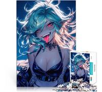Puzzle da 1000 pezzi per adulti Ragazza elfo sexy Difficile da completare ma divertente e umoristico Giocattoli per la decorazione della casa 75x50cm