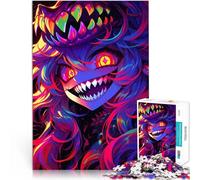 Puzzle da 1000 pezzi per adulti Ragazza mostro anime Giocattoli educativi per l'apprendimento Giochi per famiglie Un'opera d'arte 52x38cm