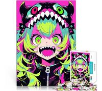 Puzzle da 1000 pezzi per adulti Ragazza mostro anime per il giocattolo di sfida del gioco educativo Collezione di artisti, Belle arti 75x50cm