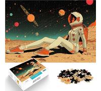 Puzzle da 1000 pezzi per adulti Ragazza pin-up astrologica sexy giocattoli educativi per l'apprendimento Adatto per la decorazione del desktop 38x26cm