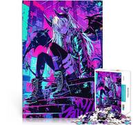 Puzzle da 1000 pezzi per adulti Ragazza vampiro per il giocattolo di sfida del gioco educativo Giocattoli per la decorazione della casa 38x26cm