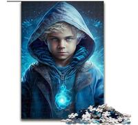 Puzzle da 1000 pezzi per adulti, ragazzo anime magico in legno, perfetto come decorazione fai da te o regalo di compleanno, 50x75cm, gioco rompicapo per adolescenti, perfetto regalo di Natale