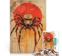 Puzzle da 1000 pezzi per adulti Ragno Giappone Antistress Vacanza in patria Uccidere il tempo Migliorare l'amore tra le coppie 38x26cm