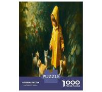 Puzzle Da 1000 Pezzi Per Adulti Rainy Day Adventure with Kittens Puzzle Per Adolescenti Gioco Per Famiglie Sfida Difficile Riduzione Dello Stress Regali 70x50cm/1000pcs