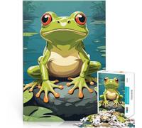 Puzzle da 1000 pezzi per adulti Rana anime Giocattoli che creano dipendenza e sfidano l'intelligenza del cervello Opera d'arte 75x50cm