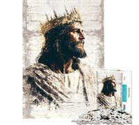 Puzzle da 1000 pezzi per adulti Re dei Re gioco pratico gara di velocità ideale come regalo per tutta la famiglia (dimensioni 38x52cm)