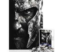 Puzzle da 1000 pezzi per adulti Re Leonida Guerra spartana Giocattoli antistress Regalo di compleanno Gioco rompicapo Migliora l'amore tra coppie Dimensioni 38x26cm