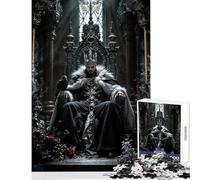 Puzzle da 1000 pezzi per adulti Re oscuro sul trono Decorazione per la casa Giocattoli Idee regalo Gioco educativo Interessante riduzione dello stress Dimensioni 50x75cm
