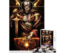 Puzzle da 1000 pezzi per adulti Re Spada d'Oro gioco impossibile da completare ottimo regalo per chi ama i giochi e migliora la memoria (38x26cm)