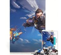 Puzzle da 1000 pezzi per adulti Realm Royale: Un viaggio da eroe gioco per famiglie divertente e umoristico sfida unica 50x75cm