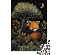 Puzzle Da 1000 Pezzi Per Adulti Red Panda Wall Art Print-1 Puzzle Per Adulti, Giocattoli Fai Da Te, Decorazione Per La Casa, Regali Unici Per Compleanno E Natale 52x38cm/1000pcs