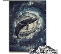 Puzzle da 1000 pezzi per adulti, regali, animali, balene, arte, giocattoli, giochi educativi, decorazioni per la casa uniche e regali antistress (dimensioni 26x38cm)