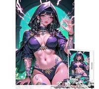 Puzzle da 1000 pezzi per adulti regali anime arcani audaci maghe giocattoli antistress regali per donne e uomini giochi divertenti collezione di artisti belle arti dimensioni 38x26cm