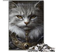 Puzzle da 1000 pezzi per adulti, regali aristocratici, gatto, elefante, giocattolo, gioco intellettuale, regalo di compleanno, regali, arte murale per età 14+ (dimensioni 50x75cm)