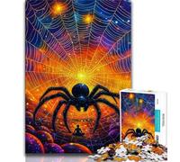 Puzzle da 1000 pezzi per adulti, regali artistici a forma di ragno, giocattolo educativo intellettuale decomprimente, regalo di compleanno, regali (38x26cm)