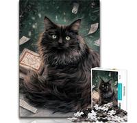 Puzzle da 1000 pezzi per adulti, regali artistici, gatti, giochi divertenti per la famiglia, attività divertenti a casa, regalo di compleanno, regali di viaggio 38x26cm
