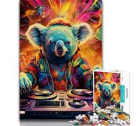Puzzle da 1000 pezzi per adulti, regali artistici Koala, giocattolo educativo intellettuale decomprimente, regalo di compleanno, regali 50x75cm