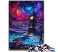 Puzzle da 1000 pezzi per adulti, regali Big Ben dell'Universo per bambini dai 14 anni in su, giocattoli da gioco perché è l'ideale come regalo per tutta la famiglia, 50x75cm