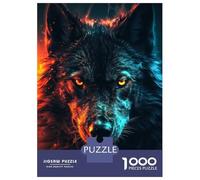 Puzzle Da 1000 Pezzi Per Adulti, Regali Black Wolf Unleashed Puzzle Per Adulti, Giochi Rilassanti, Corsa Di Velocità Manuale, Regalo Di Compleanno, Regali, 52x38cm/1000pcs