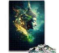 Puzzle da 1000 pezzi per adulti, regali Buddha per bambini dai 14 anni in su, giocattoli da gioco perché è l'ideale come regalo per tutta la famiglia, 50x75cm