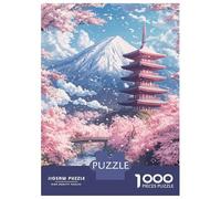 Puzzle Da 1000 Pezzi Per Adulti, Regali Cherry Blossom Serenity-25 Puzzle, Giochi Divertenti Per La Famiglia, Regali Divertenti Per Amici E Parenti 38x26cm/1000pcs