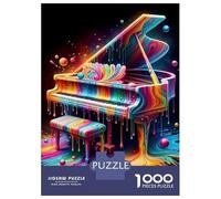Puzzle Da 1000 Pezzi Per Adulti, Regali Colorful Piano Puzzle Giochi Rilassanti Difficile Difficile Regalo Di Compleanno, Regali, 52x38cm/1000pcs