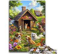 Puzzle da 1000 pezzi per adulti, regali con animali da fattoria, decorazione artistica da parete e idea regalo di compleanno per amici, ufficio a casa, 50x75cm