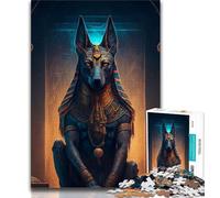 Puzzle da 1000 pezzi per adulti regali con opera d'arte di Anubi 1000 pezzi per adulti giochi divertenti per famiglie ideali come regalo per tutta la famiglia 75x50cm