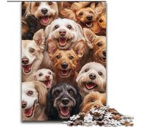 Puzzle da 1000 pezzi per adulti, regali Corgi, giochi, giocattoli, regali unici per compleanni e anni dai 14 anni in su (dimensioni 50x75cm)