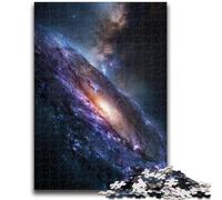 Puzzle da 1000 pezzi per adulti, regali Cosmic Andromeda, gioco stimolante e gioco educativo per famiglie, per compleanno e Natale, 26x38cm