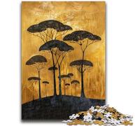 Puzzle da 1000 pezzi per adulti, regali di arte dell'albero, impegnativo da completare ma divertente e umoristico gioco educativo per il compleanno, 26x38cm