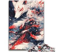 Puzzle da 1000 pezzi per adulti, regali Dio delle volpi per età 14 anni e oltre, giocattolo educativo intellettuale decomprimente, ottimo regalo, 50x75cm