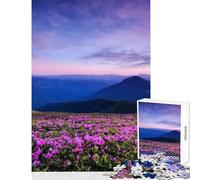 Puzzle da 1000 pezzi per adulti regali dolce alba rose decorazione per la casa giocattoli regalo divertente gioco rompicapo sfida educativa dimensioni 50x75cm