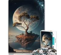 Puzzle da 1000 pezzi per adulti, regali Fantasy Space Of Tree, puzzle da 1000 pezzi, per rafforzare l'amore tra coppie dai 14 anni in su (dimensioni 38x26cm)