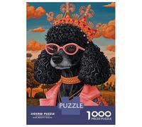 Puzzle Da 1000 Pezzi Per Adulti, Regali Funny Fashion Dog Puzzle Giochi Rilassanti Difficile Difficile Regalo Di Compleanno, Regali, 70x50cm/1000pcs