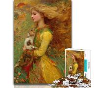 Puzzle da 1000 pezzi per adulti, regali, Gaston Bussieres, pittura, giocattoli educativi per l'apprendimento, giochi per famiglie, adatti per la decorazione del desktop (38x26cm)