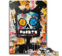 Puzzle da 1000 pezzi per adulti, regali, giocattoli con robot in stile Basquiat Ogni pezzo è unico Gioco divertente e stimolante per tutta la famiglia, 26x38cm