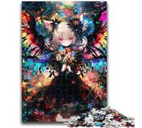 Puzzle da 1000 pezzi per adulti, regali, giocattoli educativi per famiglie, ragazze anime giapponesi, giochi per compleanni e Natale per bambini dai 14 anni in su, 26x38cm